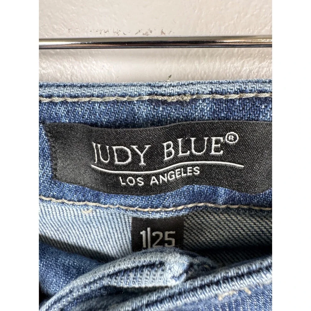 Judy Blue High Rise Skinny Jeans Medium Wash JB88364 Womens Size 1/25